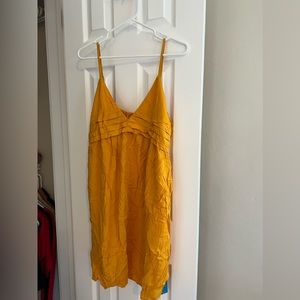 Beautiful yellow soaghetti strap dress